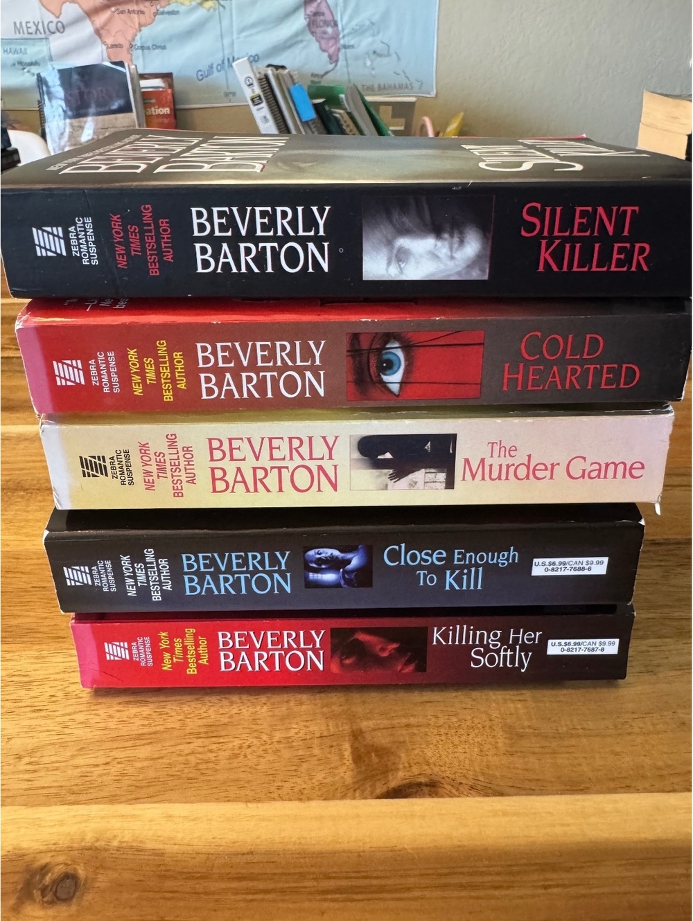 Beverly Barton Griffin Powell Series 5-Book Lot Romantic Suspense Mystery Bundle
